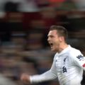 Andy Robertson equalises against Villa