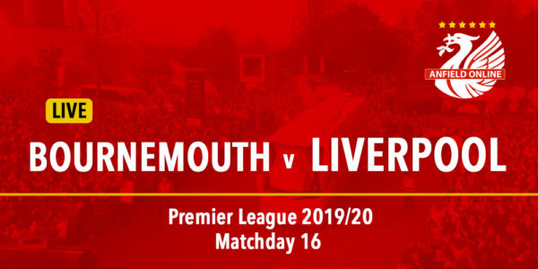 Bournemouth v Liverpool