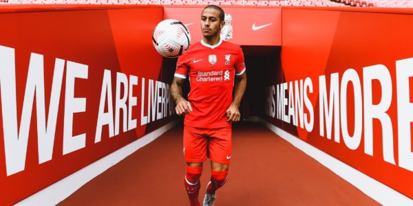 Thiago Alcantara joins Liverpool