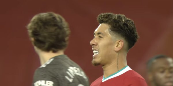 Firmino struggles against Man Utd