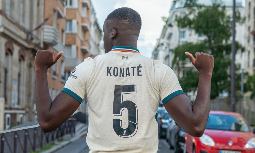 Konate gets number 5 shirt at Liverpool