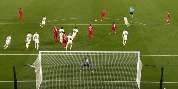 Jordan Henderson scores the winner against AC Milan