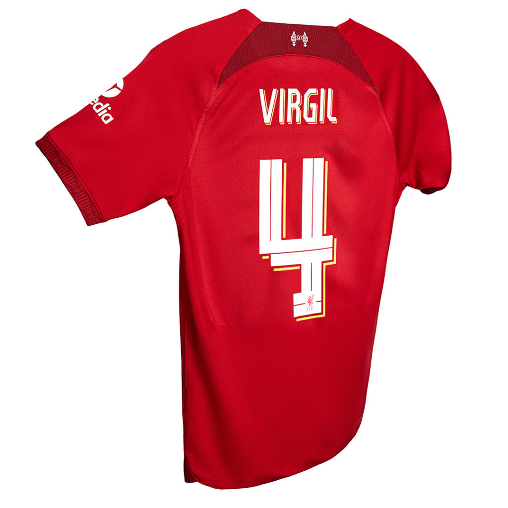 New LFC Name and Number Font style for 2022-23 kits