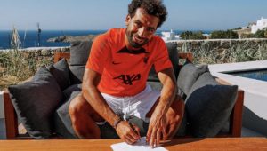 Mo Salah signs new Liverpool FC contract