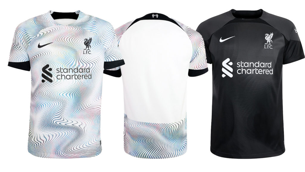 New LFC Away Kit Range 2022/23