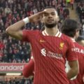 Cody Gakpo salutes Anfield after two more goals