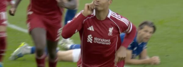 Virgil van Dijk scores the 100th minute winner at Everton's debut derby at their new stadium